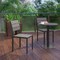 Flash Furniture Gray/Gray Armless Faux Teak Patio Dining Chair SB-CA108-GRY-GG - alternate 8